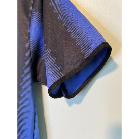 Mens Blue and Black Inter Milan‎ Football Soccer Shirt. No. 10 Sneijder Small - Picture 4 of 10